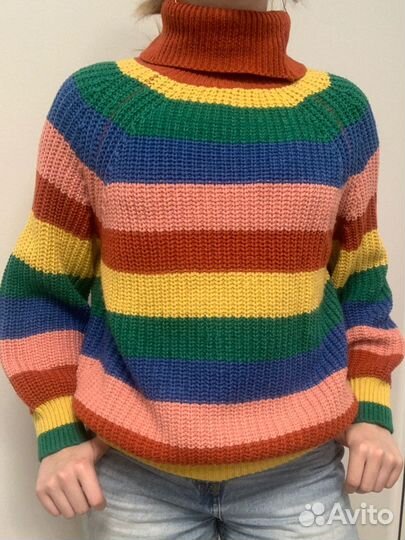 Свитер оверсайз разноцветный