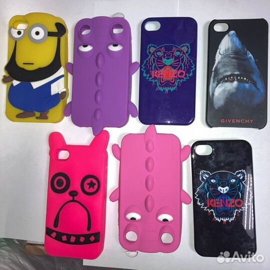 Чехлы силиконовые на iPhone 4/4s
