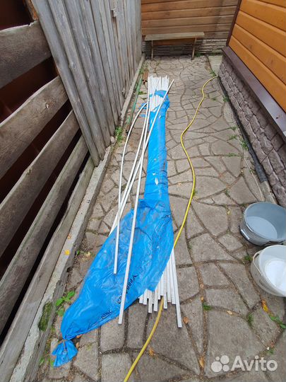 Трубы пвх новые 25x4.2x4