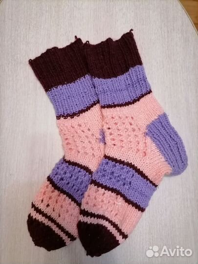 Носки вязаные ручной работы на заказ