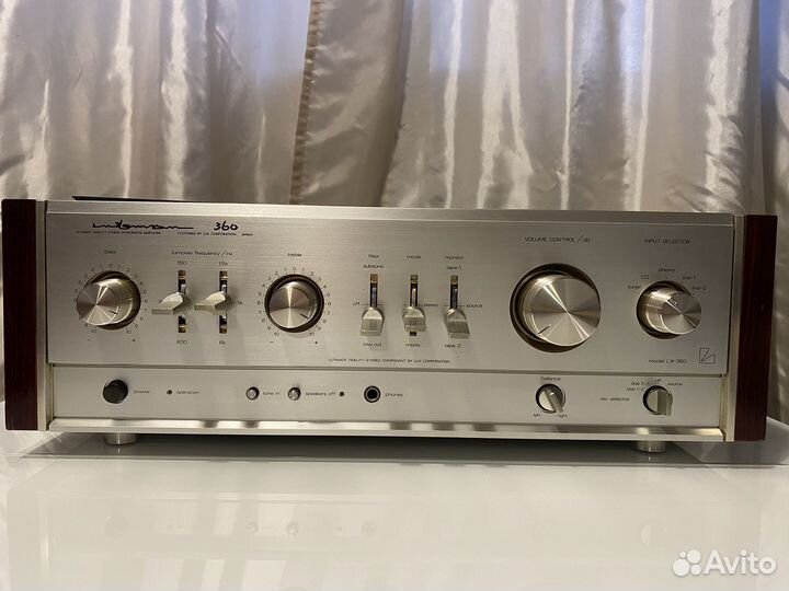 Ламповый усилитель Luxman lx-360