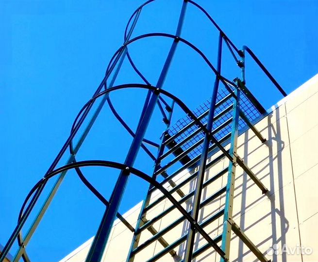 Пожарная лестница металлическая по вашим проектам