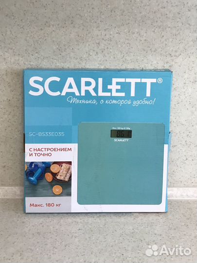 Весы напольные электронные scarlett