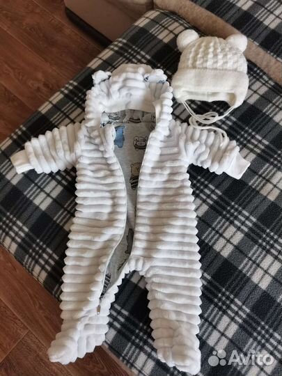 Комбинезон + шапочка