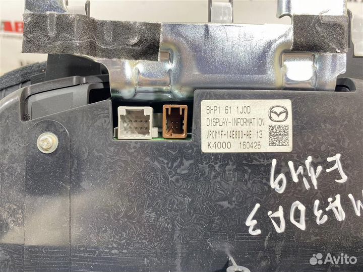 Дисплей мультимедиа Мазда 3 bm бм