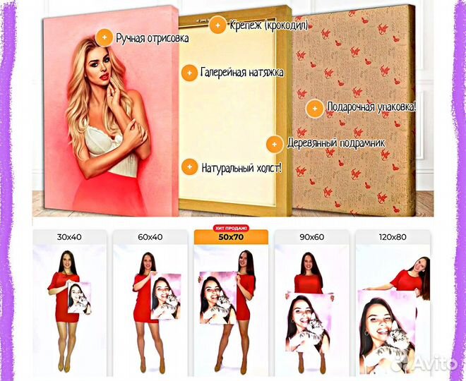 Портрет по фото