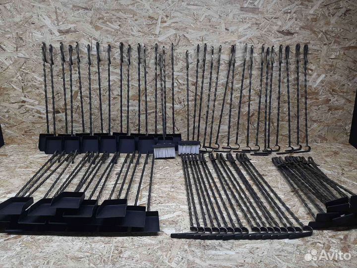 Совок кочерга и щётка