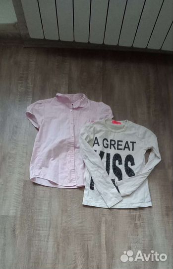 Летние вещи пакетом на девочку 134-140