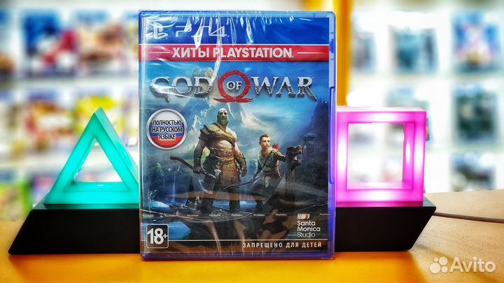 PS4 Игра God of War 4 (русские субтитры)