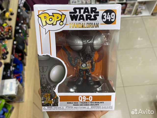 Funko POP Star Wars: Q9-O, Mandalorian, Palpatine