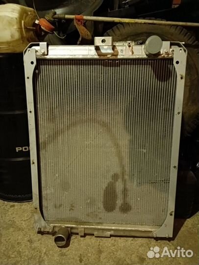 Радиатор охлаждения на камаз 65115 самосвал