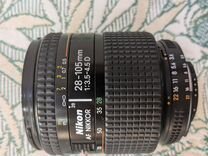 Объектив Nikon af nikkor 28-105 mm