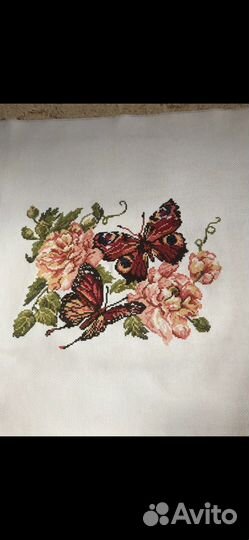 Картина вышитая крестиком