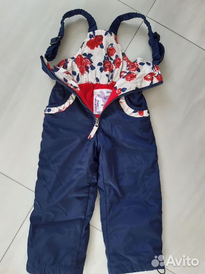 Полукомбинезон д/с для девочки 92