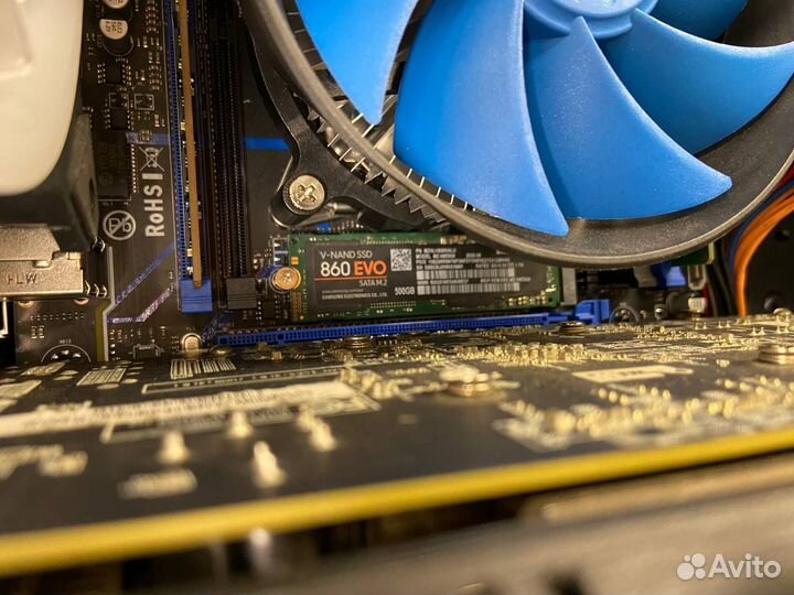 Игровой 8 ядер + RX 470 + SSD Samsung 500Gb