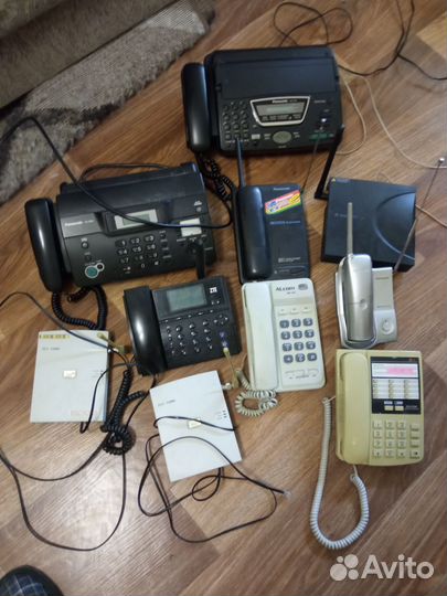 Телефон факс panasonic