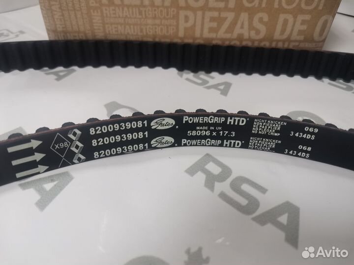 Комплект грм Логан Ларгус K7M K7J 130C17480R