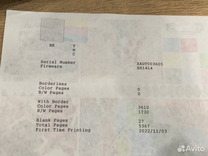 Мфу струйное Epson L3218 снпч