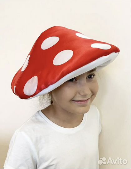 Шляпа карнавальная мухомор