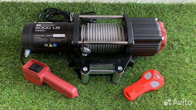 Лебедка электрическая автомобильная 2.5тонны