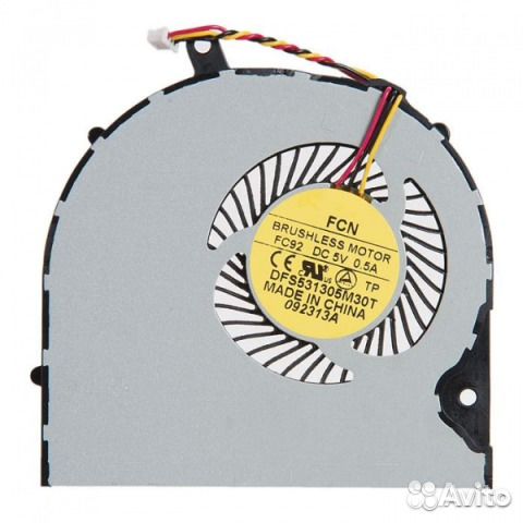 Новый кулер для ноутбука Toshiba P50, S50, S55