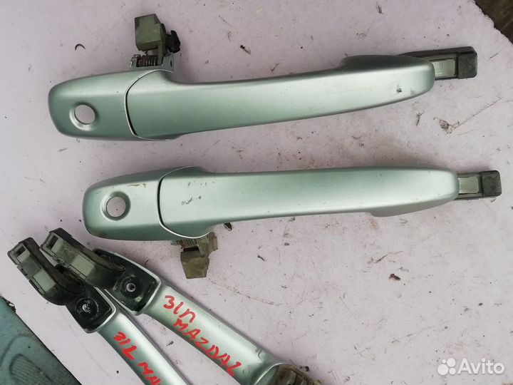 Дверные ручки передние задние Mazda 6 (GG) 2002-20