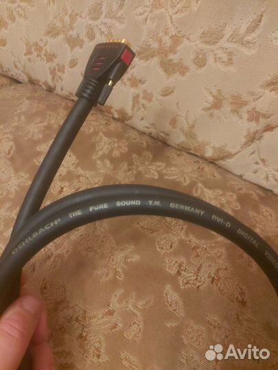 Кабель DVI Oehlbach DVI-DVI 1.5m