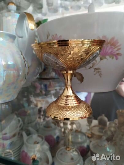 Латунная креманка Ближний Восток