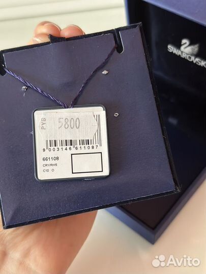 Swarovski серьги