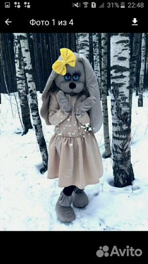 Надувной костюм для праздника (аренда)