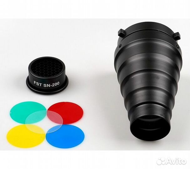 Насадка FST SN-200 узкоугольная с сотой и цветными