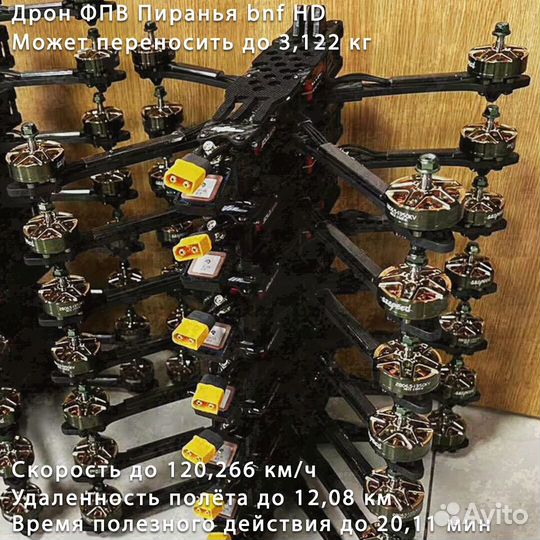 Дрoн fрv Пиpaнья 7 и 10 дюймoв