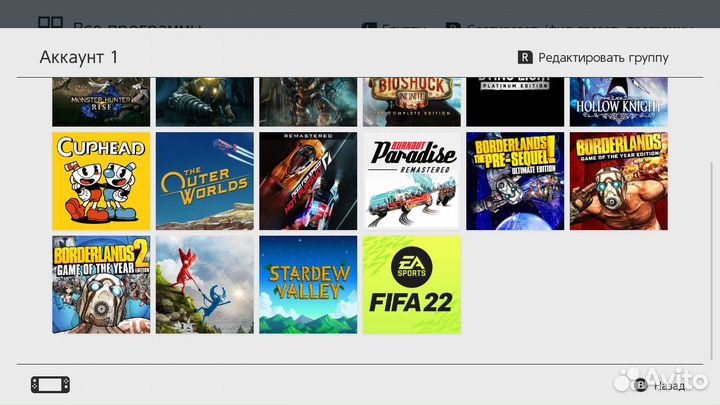 Игры на nintendo свитч