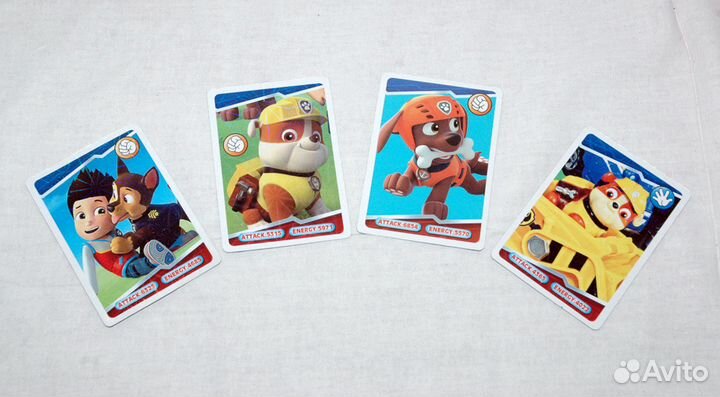 Карточки PAW Patrol (Щенячий патруль)