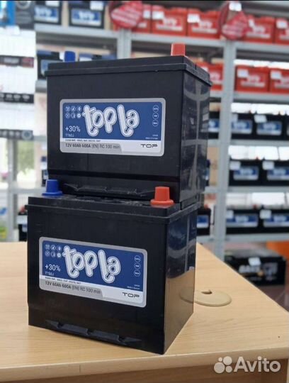 Аккумулятор Topla на Kia optima 60 ah