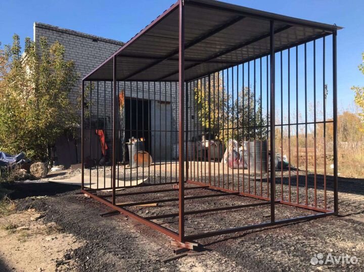 Вольер для крупной собаки
