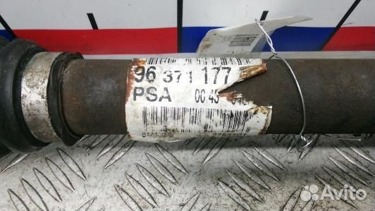 Привод передний левый citroen C4 picasso 1 (BBE08K