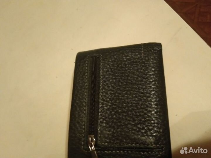 Кошелек мужской кожаный