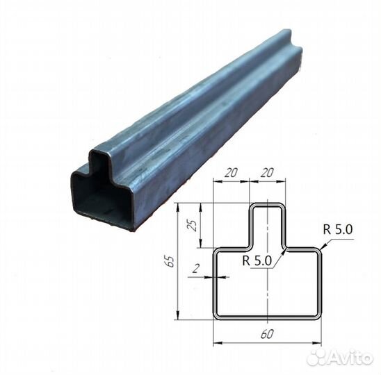 Откатные ворота 4х2 Т-профиль+автоматика Home Gate