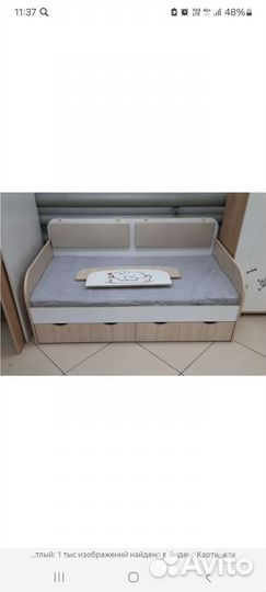 Кровать с матрасом бу