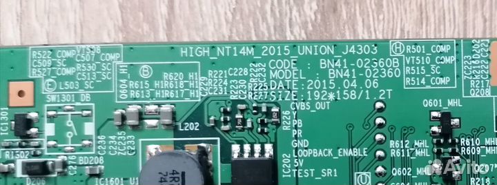 BN41-02360B Главная плата Main Samsung UE32J5205AK