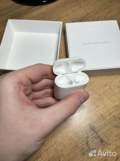 Наушники apple airpods 1 оригинал на запчасти