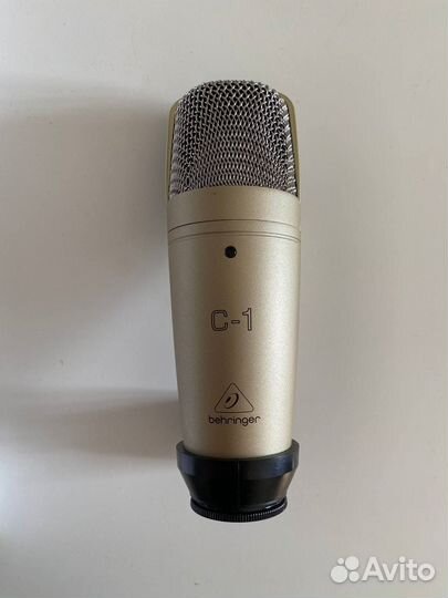 Студийный конденсаторный микрофон behringer C-1