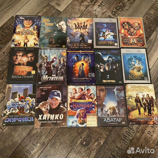 Dvd диски 60 шт (фильмы + игры)