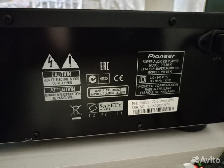 Pioneer pd-50-k cd проигрыватель