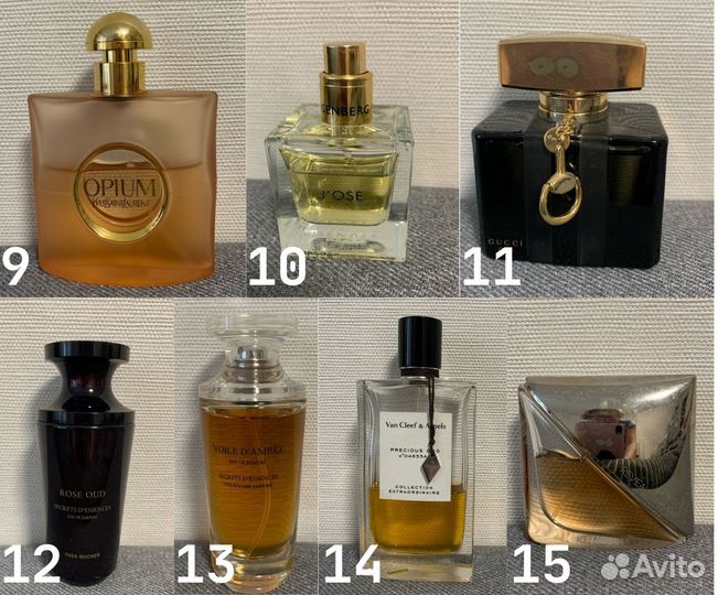 Парфюмерия из личной коллекции