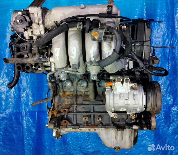 Двигатель Hyundai G4EC 1.5л., dohc, VVT-i, 16v, 10