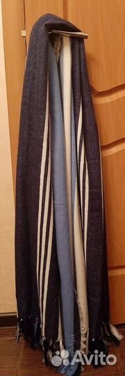 Шарф палантин 1х2м. шерсть/пэ