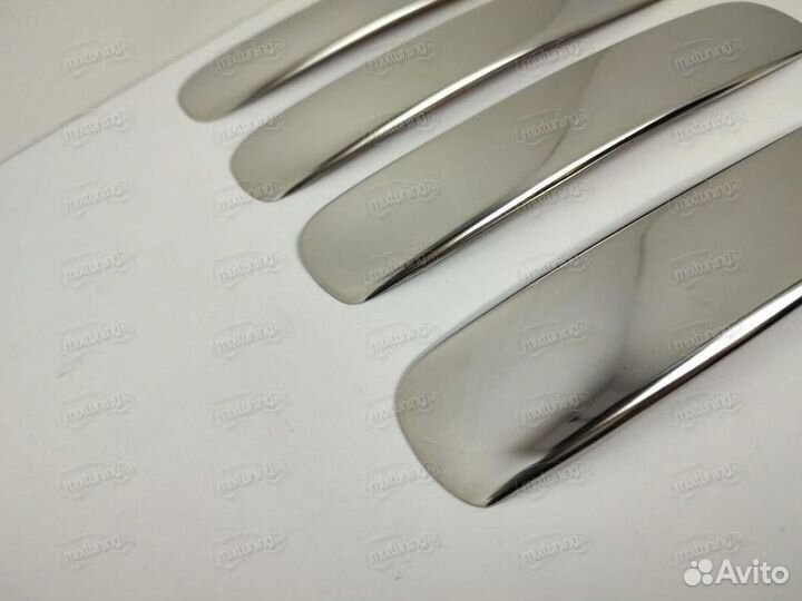 Накладки на дверные ручки Audi A6 (С6) 2004-2011