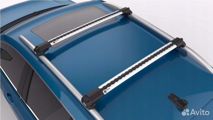 Поперечены turtle Air1 122 см серебро (багажник)